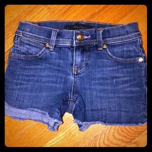 NWOT Juicy Couture Girl's Denim Shorts